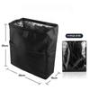 Foldable Car Trash Can With Storage Pockets Waterproof Leakproof Hanging Garbage Bin For Auto Outdoor Camping Organizer