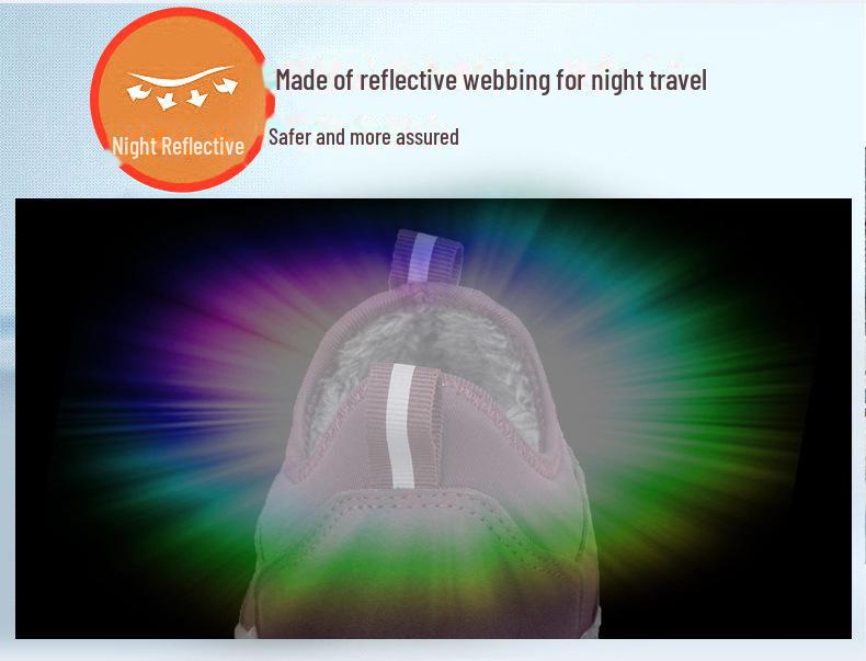 Waterproof Slip-On Men's Walking Shoes for Middle-Aged and Elderly - Non-Slip, Soft-Soled, Lightweight, Casual Sports Shoes