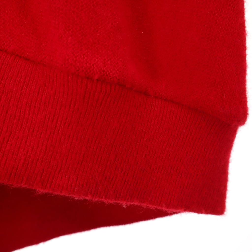 IZOD LACOSTE 90s Acrylic Old Long Sleeve Knit Cardigan M Red Men's Used