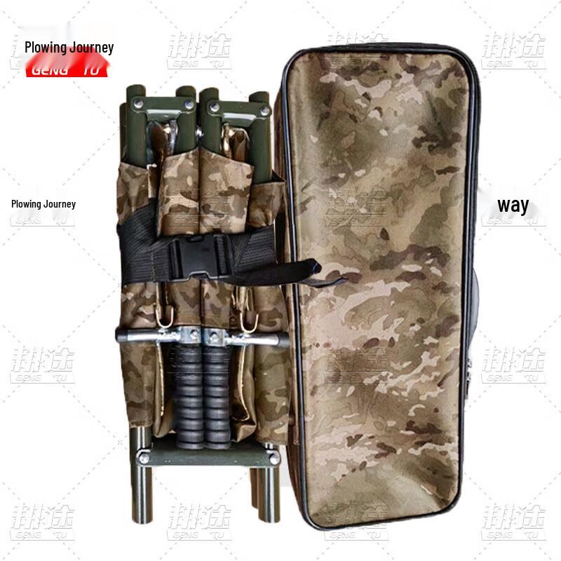 Gengtu Outdoor Emergency Portable Aluminum Alloy Folding Stretcher