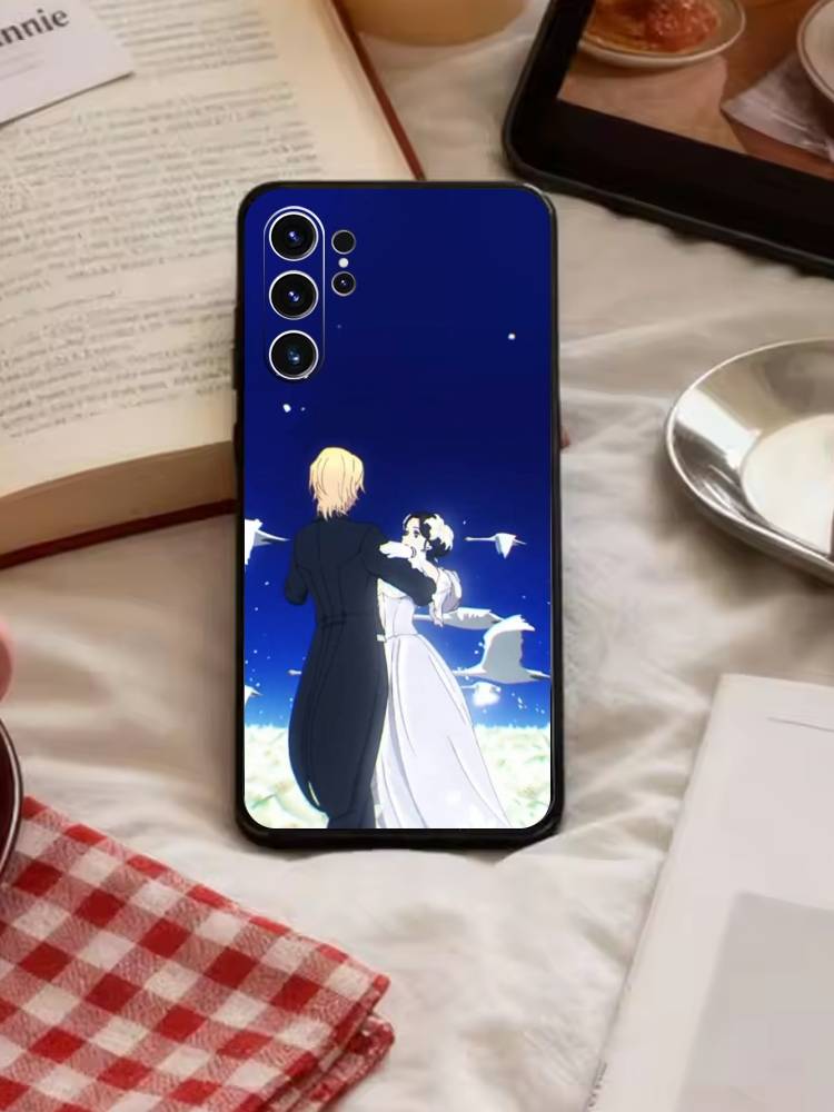 

Anime K-Athanasia Phone Case For Samsung S26,S25,S24,S23,S22,S21,S20,Ultra,Plus,FE Black Soft Cover Samsung S21plus