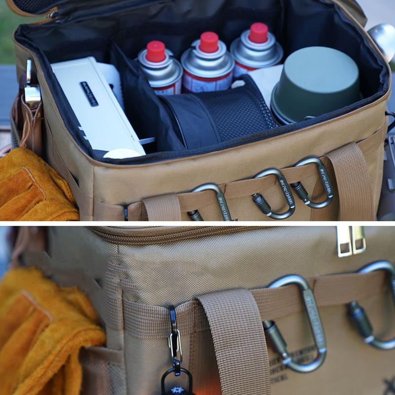 Outdoor Storage Bag Large Capacity Folding Storage Box Picnic Camping Equipment Storage Box Portable Waterproof