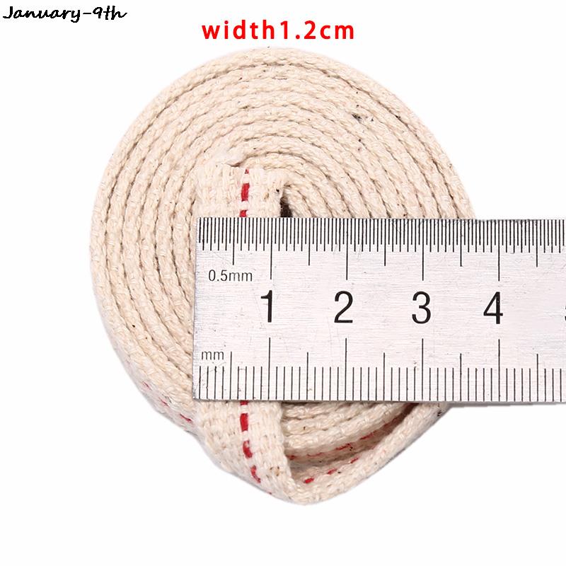 1Meter Kerosene Lamp Wick Braided Cotton Flat Oil For