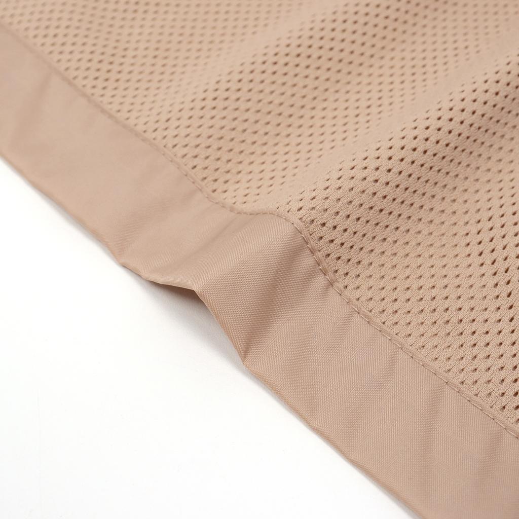 Jordan Solid Color Zip-Up Casual Sports Jacket Men Jackets Khaki FD7424-200