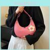 Modische Achsel-Schultertasche aus PU-Material für Damen mit elegantem Schleifenform-Design