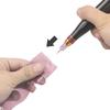 100 Stück Tattoo-Maschinenabdeckungen Wasserdicht PE Antistatisch Einweg Tattoo-Stift-Hülsen Rosa