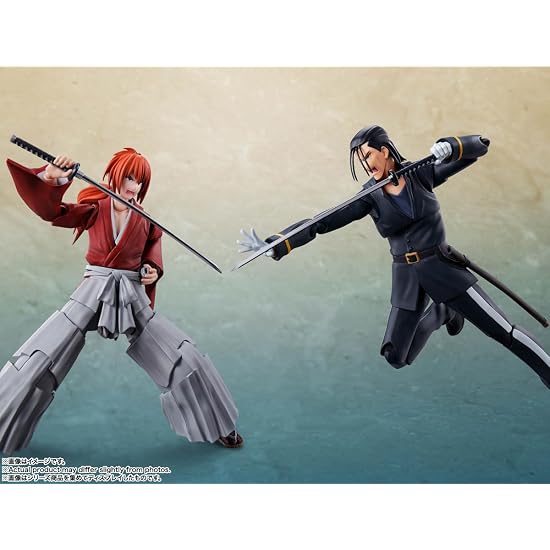TAMASHII NATIONS S.H.Figuarts Rurouni Kenshin: Meiji Swordsman Romantic Story - Aoshi Shinomori Appr