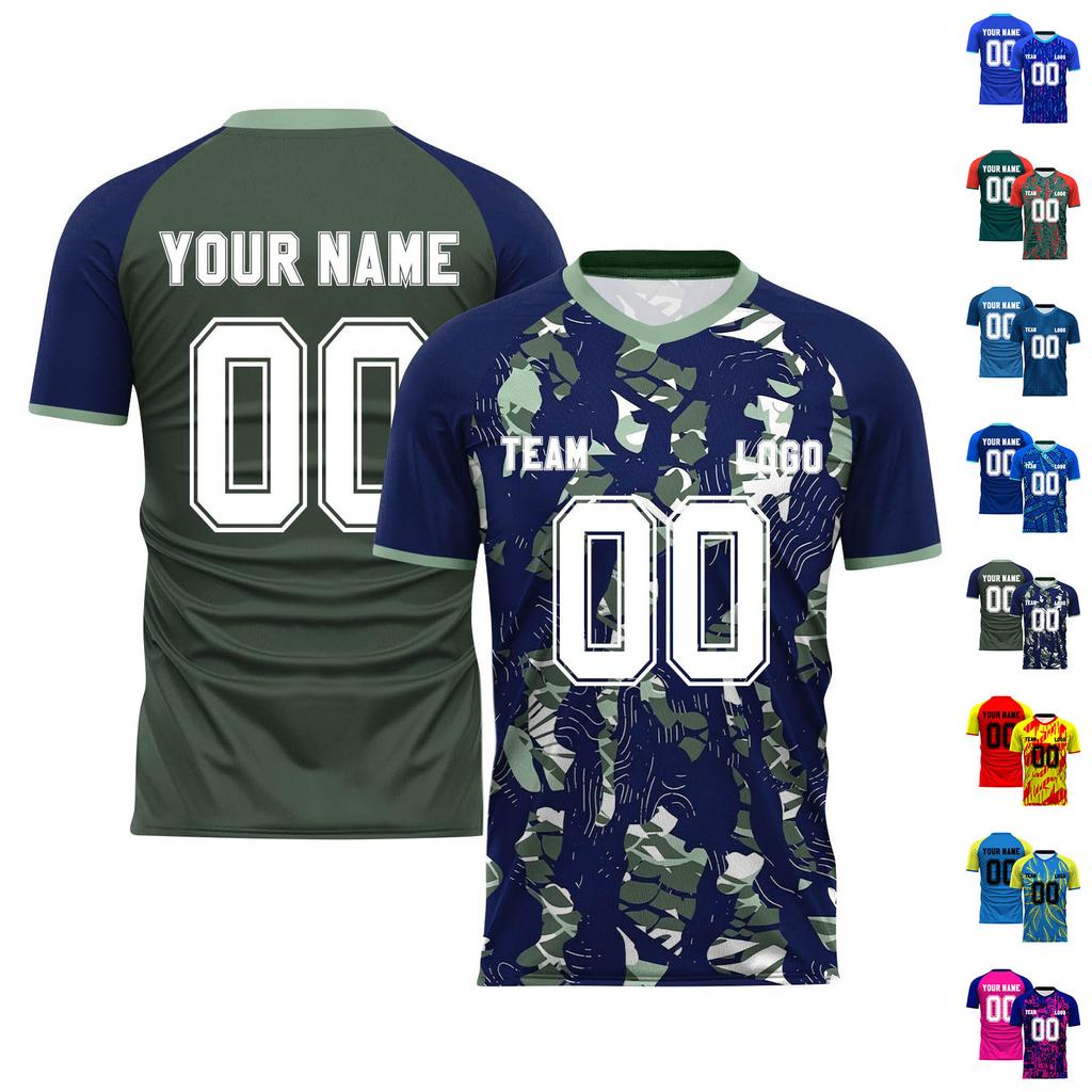 Basic DIY Soccer Top for Men - Blank Customizable Uniform