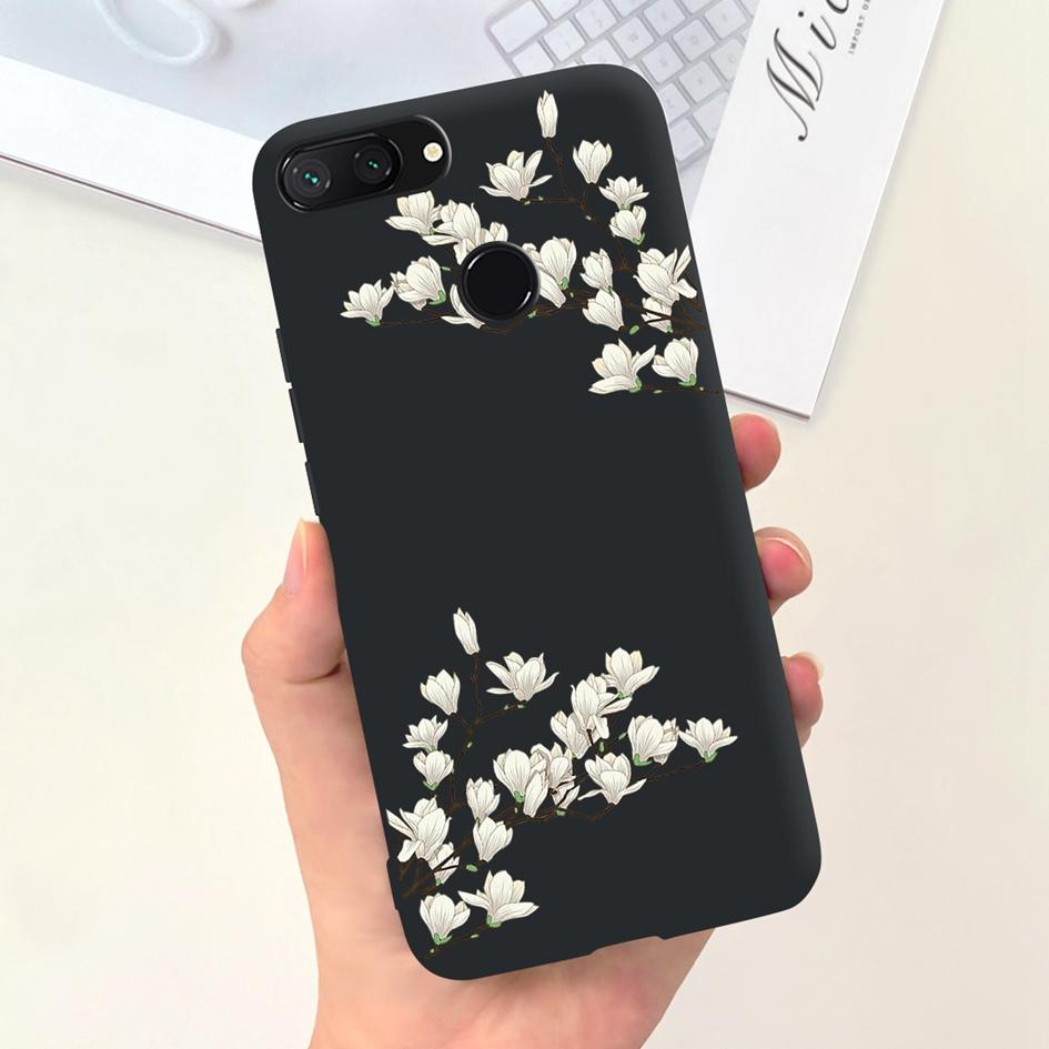 Für Xiaomi Mi 8 Lite Hülle 6,26" Mode Landschaft Mädchen Bumper Weiche Silikon Handyhülle Für Xiomi Mi 8 Lite Funda Mi8Lite Tasche