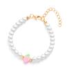 Eye Catching Strawberry Beaded Necklace Set Sweet Aesthetic Wristband Ideal For Fashion Enthusiasts And Students