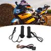 1 Pair Electric Heated Grips   Temperature Winter Hands Warmer for Motorcycle ATV 7Celsius8in Handlebar