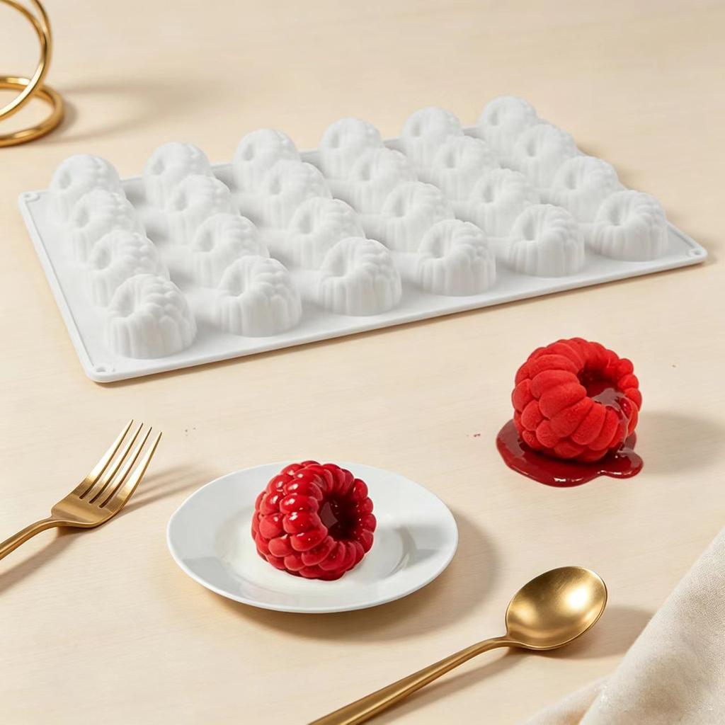Strawberry Chocolate Silicone for Decoration, Baking Kitchen Accessory