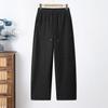 Yalu Women's Elastic Waist Sequin Wide-Leg Pants