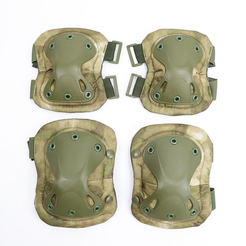 Durable And Safe Unisex Camo Tactical Kneepad Elbow Pads Knee Protector For Men Women Outdoor Sport Working Hunting Skating Safety Gear Kneecap