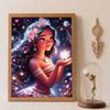 Diamond Painting 5D Round Diamond Full of Diamonds Diy Handmade Stickers, Moana Starry Sky Home Decoration Paintings
