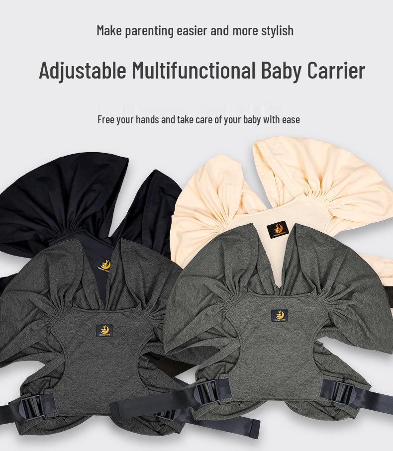 Korean Newborn Baby Carrier: Front and Back Carry Sling Wrap