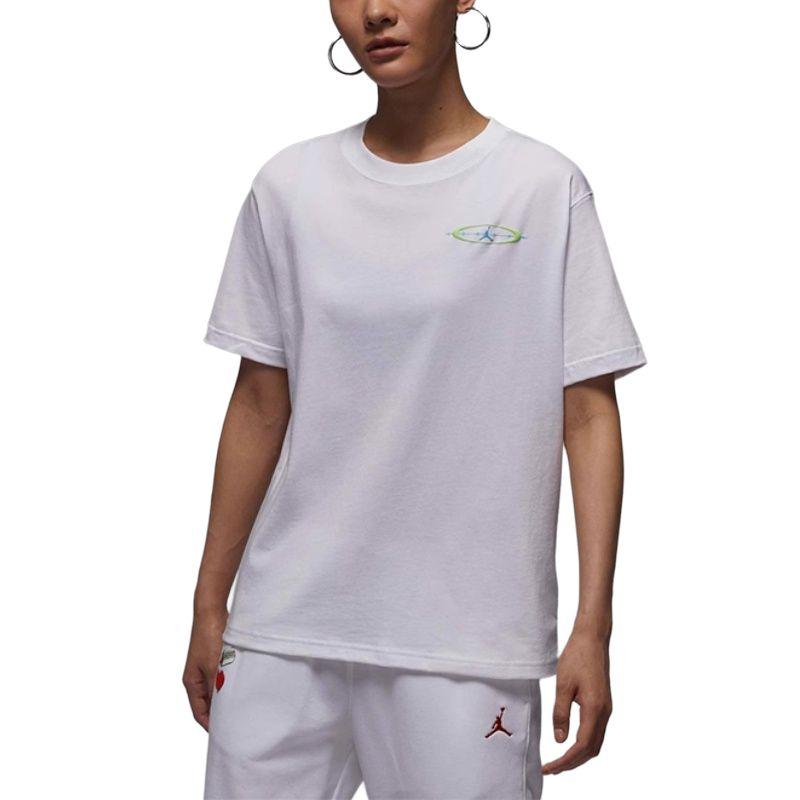 Jordan Breathable Versatile Crew Neck Short Sleeve T-Shirt Women T-Shirts HV0195100