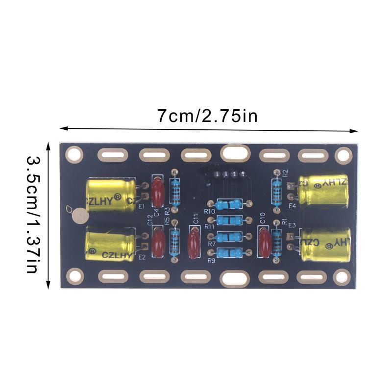 

Large Diaphragm Condenser Stereo Dynamic Microphone DIY Repair Kit With Amplifier Circuit Board Wireless Module Mic Accessories чорний