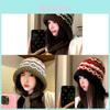 Classic Knit Hat With Adjustable Strap For Winter Warmth Casual Style