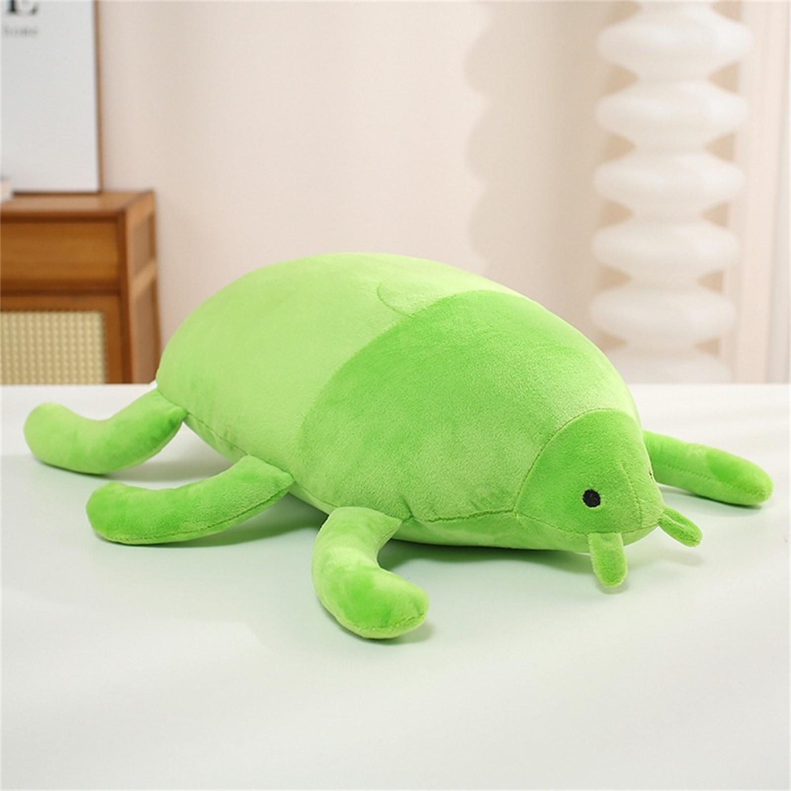 Cartoon Insect Beetle Plush Toy, Home Throw Pillow, Children s Cloth Doll One Size