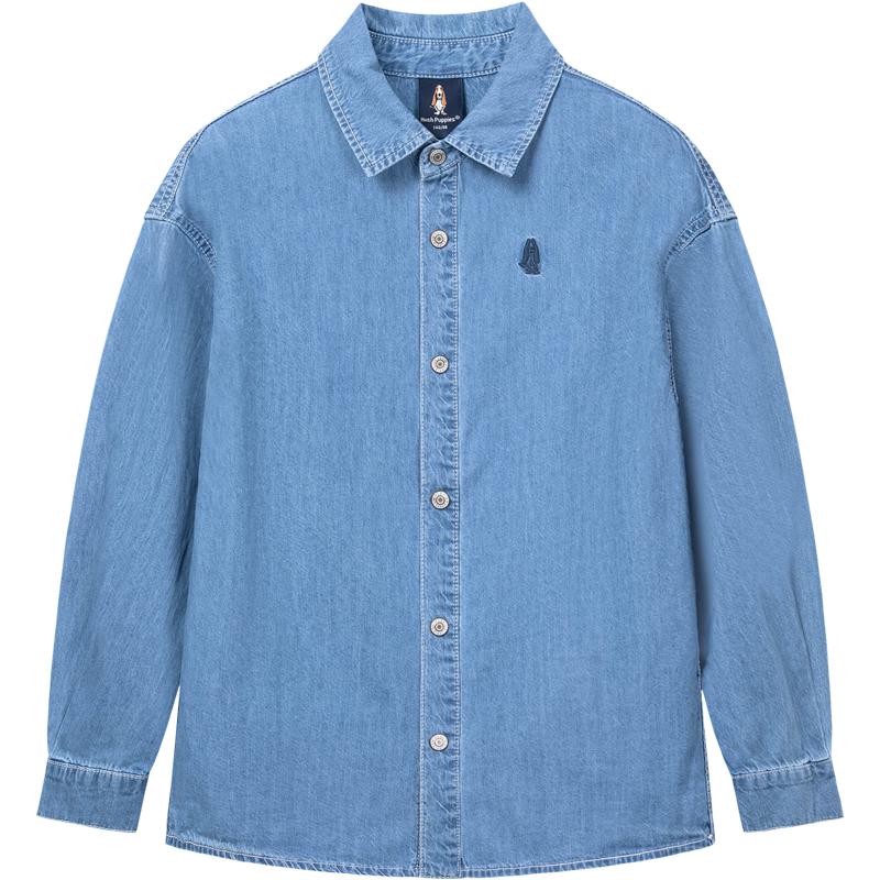 

Hush Puppies Boy s Denim Shirt Jacket 140