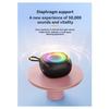 ABUO-RGB Colorful Light Wireless Portable Bluetooth Speaker Stereo Surround Wireless Subwoofer Travel Speaker