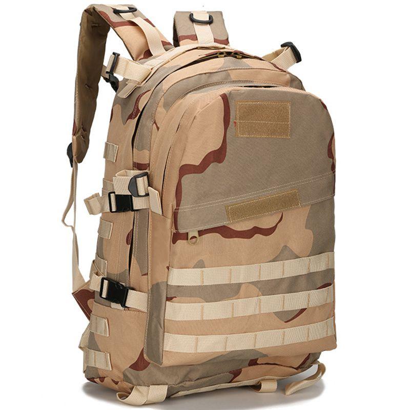 Military Tactical 40l Shoulder Backpack Rucksack Hiking Camping Trek Bag Outdoor