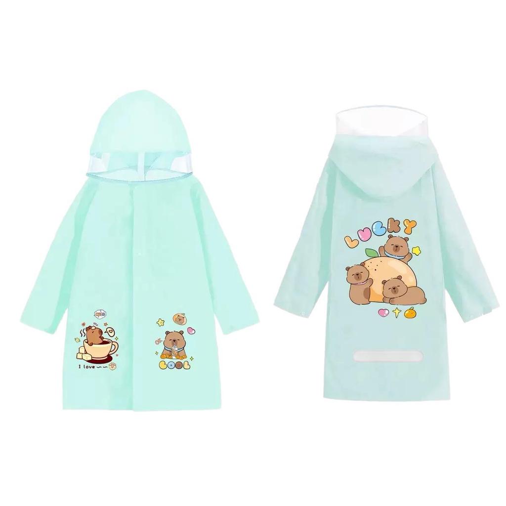 Full-Body Waterproof Kids' Raincoat - School-Friendly, Stormproof Design for Boys & Girls