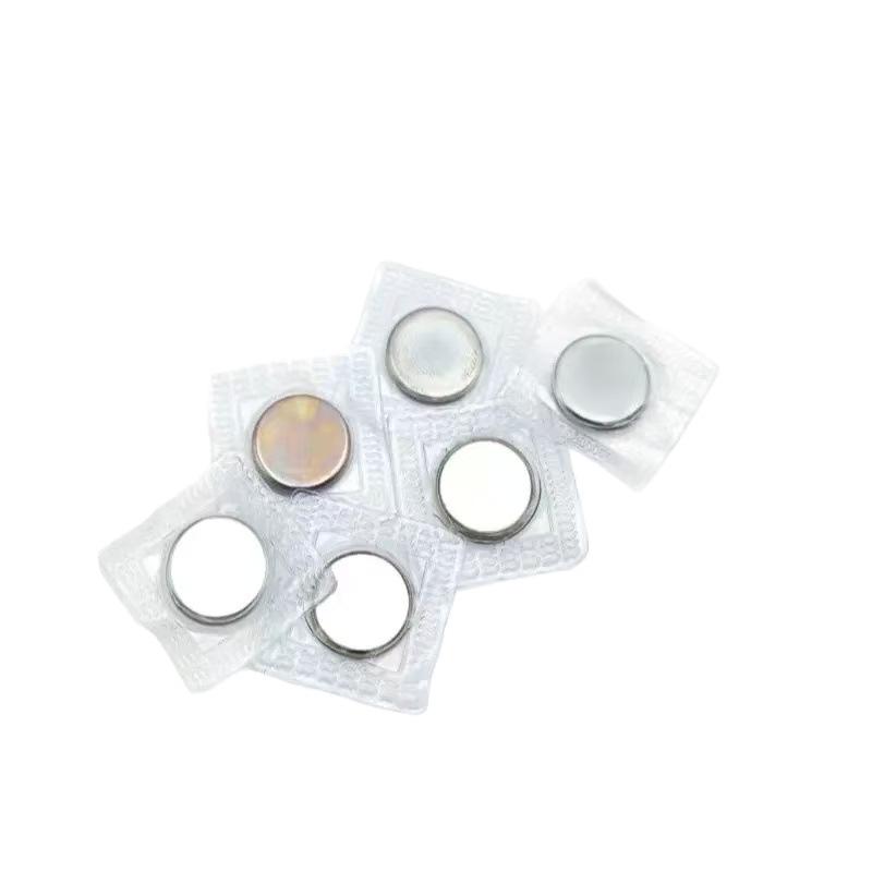 Strong Single-Sided Magnetic Snap Button for Clothing - Ultra-Thin PVC Spacer Accessories 8*2 Single-side Magnetic PVC Pair
