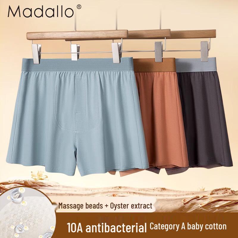 Men s Modal Cotton Antibacterial Boxer Shorts L