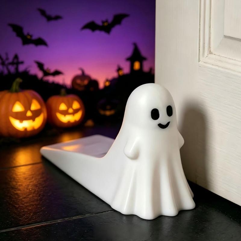 Halloween Home Accent Holder, 3D Plastic Indoor Doorway Block for Bedroom Hallway, Entry, and Study Placement Use