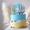 Smooth Sailing Sailboat: A Bright Future in Cake Decoration from Junior High to College Graduation