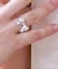 Postlude [Silver] C Ribbon Ring (2 Colors)