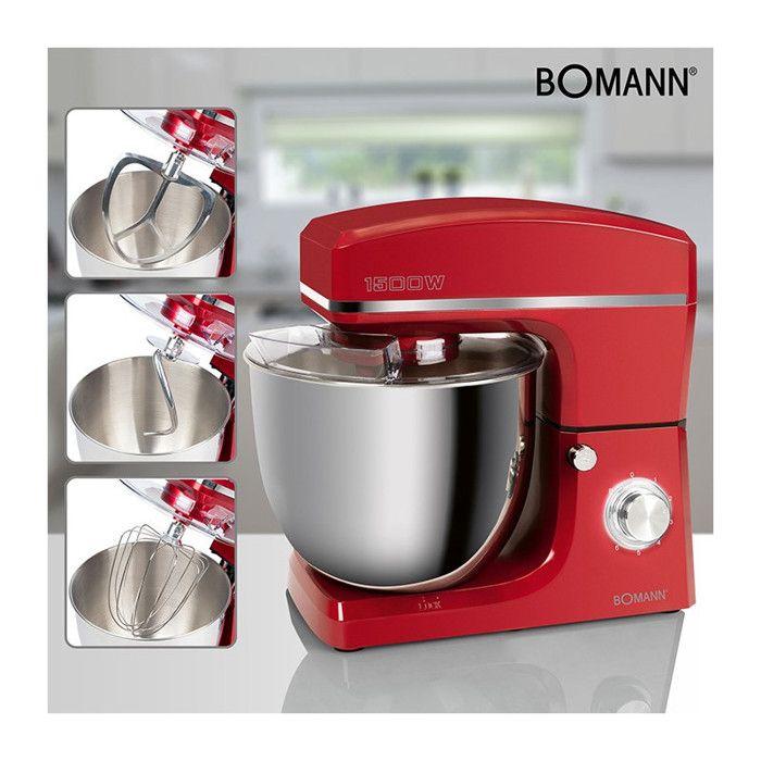 Multifunction Kneading Robot 10l 1500w Bomann Km 6036 Cb Red