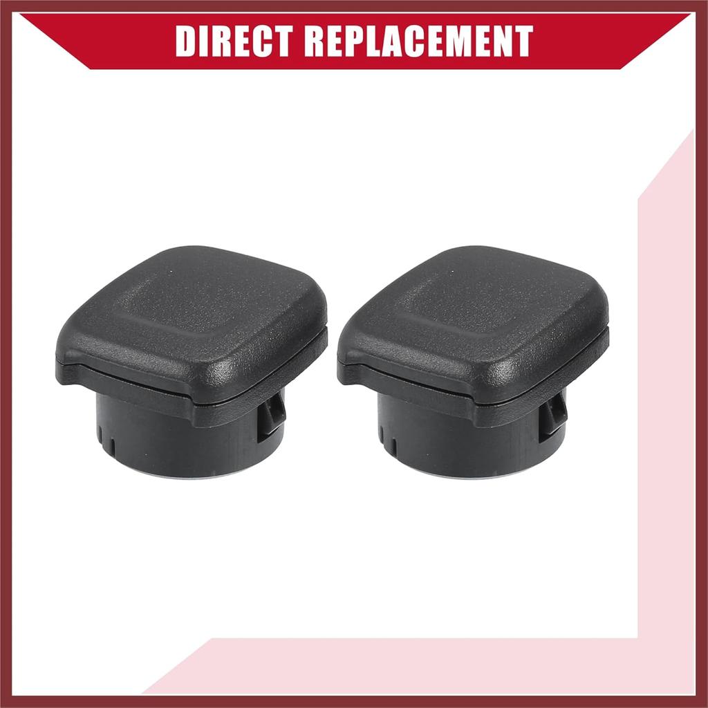 No.84090238/13580623 Car Center Console Power Outlet Cap Cover for Chevrolet Silverado 1500 2014-2018 / Inner/Durable / 2 Pcs Replace Parts