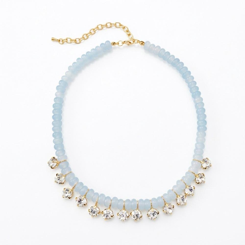 Boho Beaded Pendant Choker Vintage Women Necklace Elegant Clavicle Chain  Street Wear