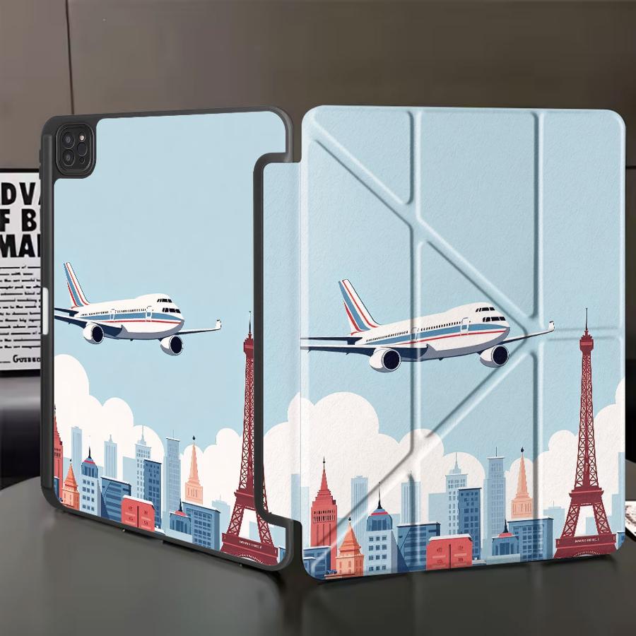 

Чехол-держатель Comic City Flight для планшета iPad Air 4 5 M3 M2 1 2 M4 11 дюймов Pro 2025 Pro 11-го 10-го 9-го 8-го 7-го 12,9 дюйма Mini iPad Mini 7 8.3
