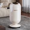 Modern Flip-Top Trash Can With Wheels 15L 20L Round Plastic Bin Living Room Bedroom Kitchen