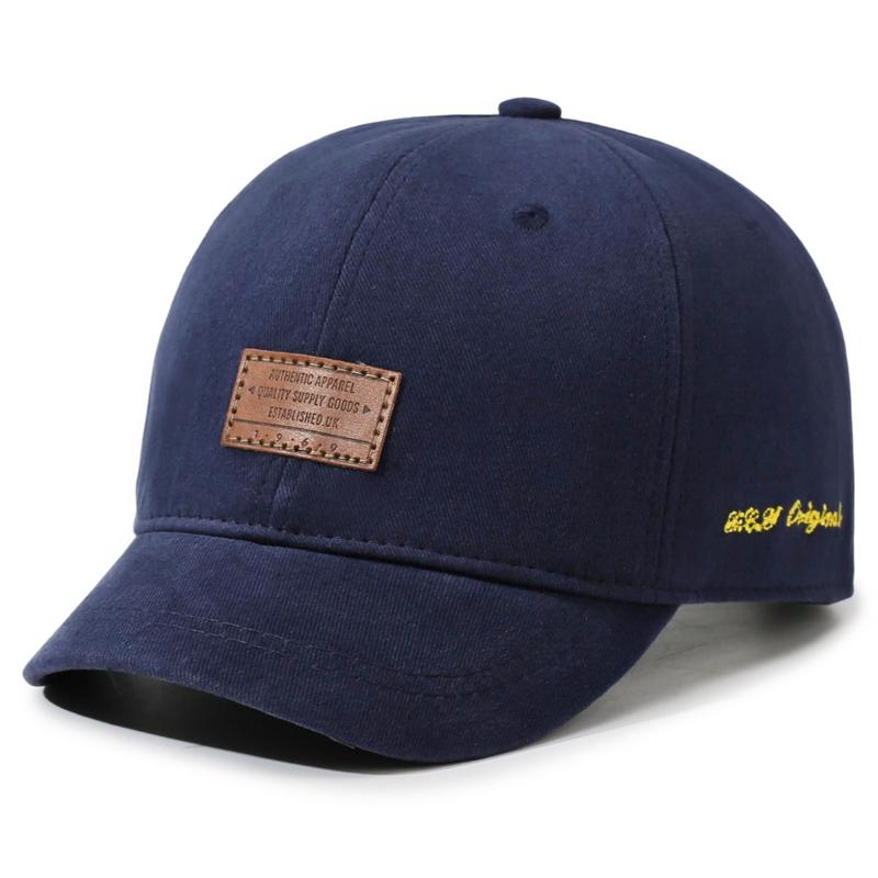Short-Brim Baseball Cap Men's Retro Cap Spring Autumn Sun Hat
