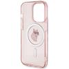 Karl Lagerfeld Klhmp15Lhfccnop Iphone 15 Pro 6.1 Różowy/Pink Hardcase Iml Choupette Magsafe