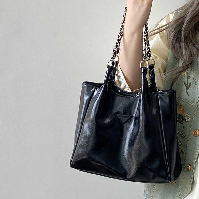 Tote bag new fashion women's bag large capacity chain bag versatile portable shoulder bag large bag