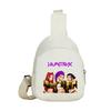 Borsello petto stampato Anime Cartoon K-Pop Demon Hunters Kawaii per Ragazzo Ragazza Borsa a spalla Studente Borsa a tracolla portatile Borsa petto di Natale Regalo per bambino