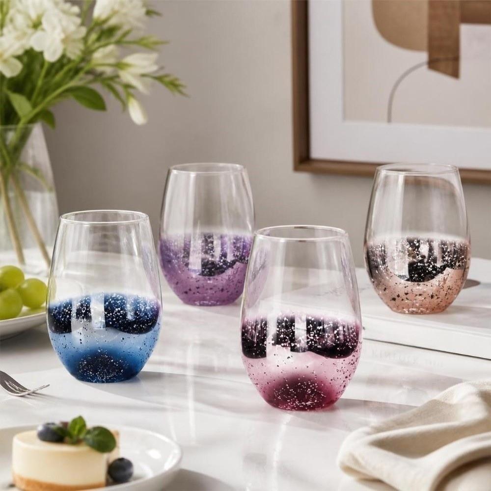 550ML Star Sky Cup Creative Water Milk Mug Gradient Wine Glass Water Juice Beer Wine