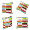 Anesthesia Medication Labels Square Pillowcase Cushion Cover Pillow Case Throw Pillow Cover for Home Sofa Living Room