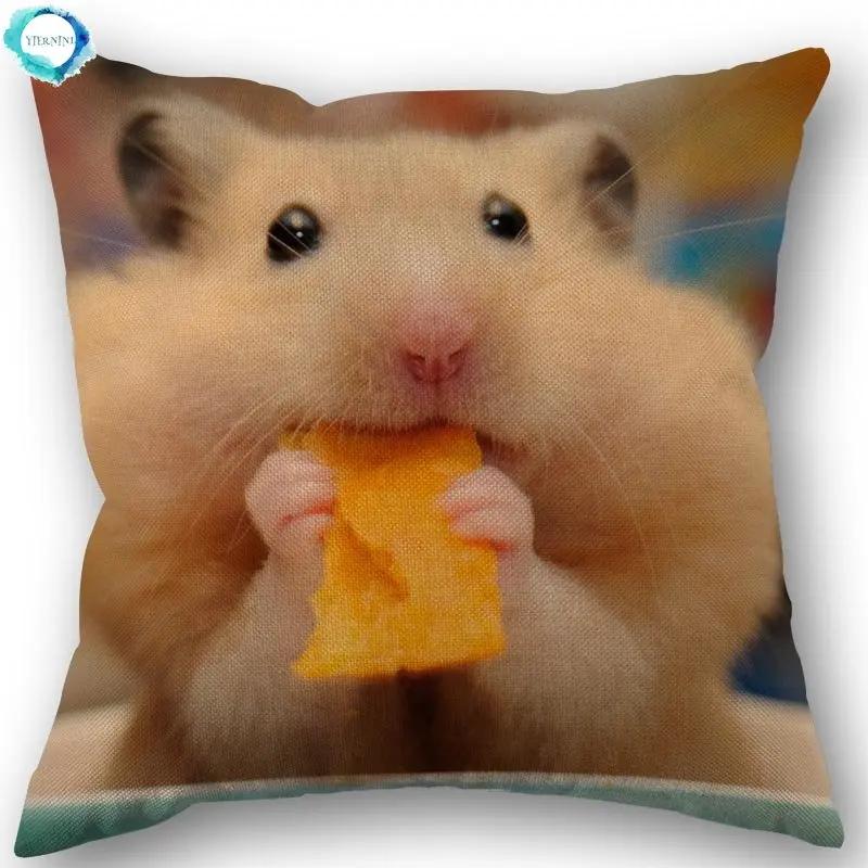 Monika Chen Unisex Custom Hamster Series Printed Sofa Cushion Cover Pillowcase Home Decoration Party Car Bedding