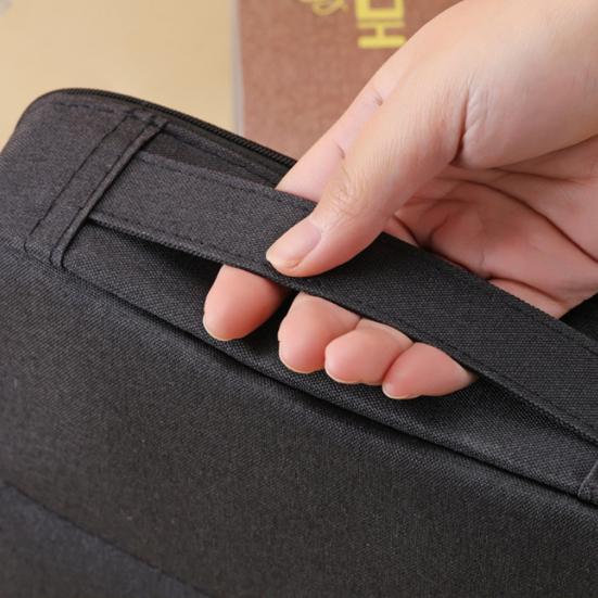 Oxford Cloth Standing Makeup Bag Multi-purpose Makeup Pouch with Compartments Waterproof Toiletry Bag Travel Cosmetic Organizer for Makeup Brushes