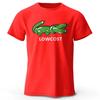 Low Cost Breathable Short Sleeve T-Shirt Men's Green Ladies' Graphic Print Clothing Fun Summer Tee Casual Fashion Shirt