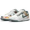 Nike Dunk Low SE 'Sail Multi-Camo' (Unisex) Sail / Vintage Green / Total Orange / White Skate Shoes DH0957 100