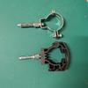 13/8 Leaky Cable Clamp, 304 Stainless Steel, Wall-Mounted Feeder, Ordinary Type