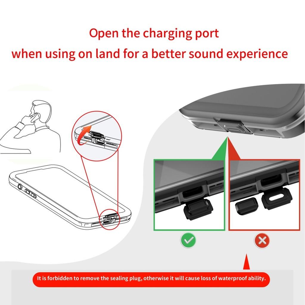 For iPhone 17/17 Air/17 Pro/17 Pro Max IP68 Waterproof Phone Case 360 Full Coverage Screen Protection Underwater Diving Case iPhone Shockproof Cover